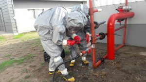 Los Bomberos se capacitaron en materiales peligrosos