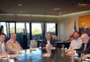 Llaryora se reunió con autoridades de la Cooperativa Agricultores Federados Argentinos