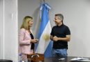 Bernarte recibió a la cónsul general de Italia en Córdoba